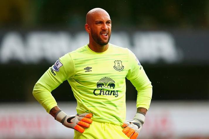 Howard er á sínu 10. tímabili með Everton.