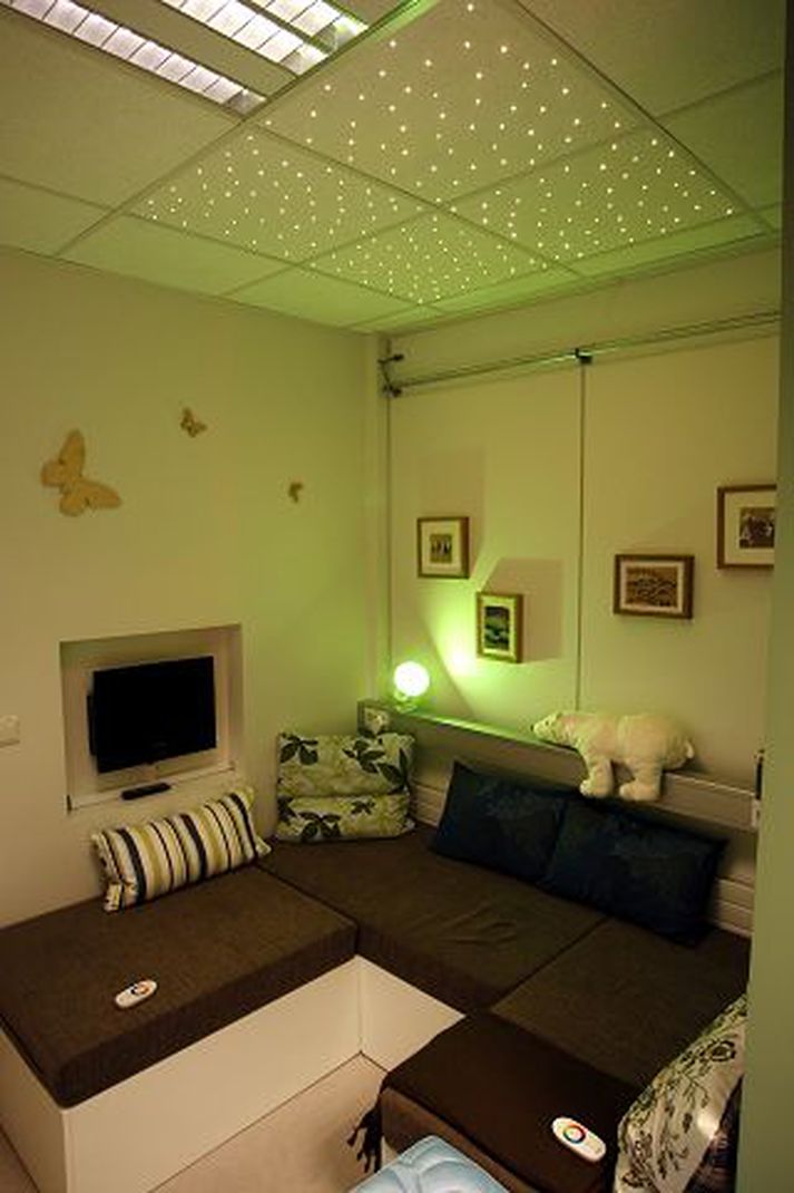 Nýja herbergið sem útbúið var fyrir söfnunarfé frá Kiwanisklúbbnum Elliða.fréttablaðið/anton