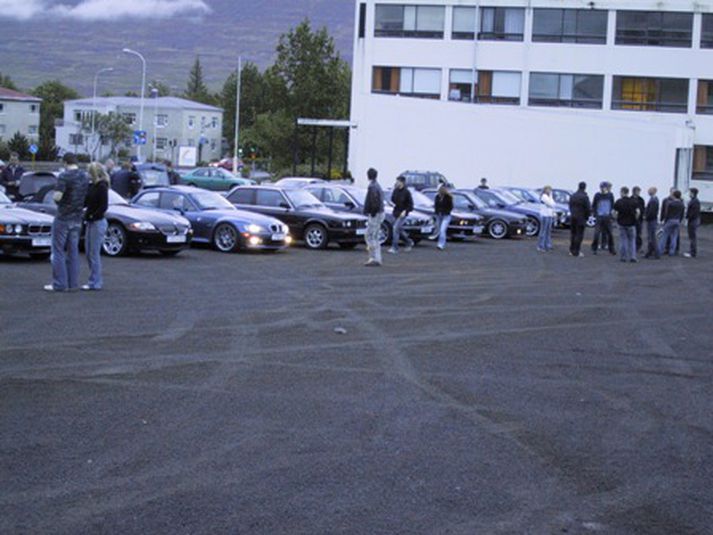Talsverður erill hefur verið á Akureyri um helgina.
