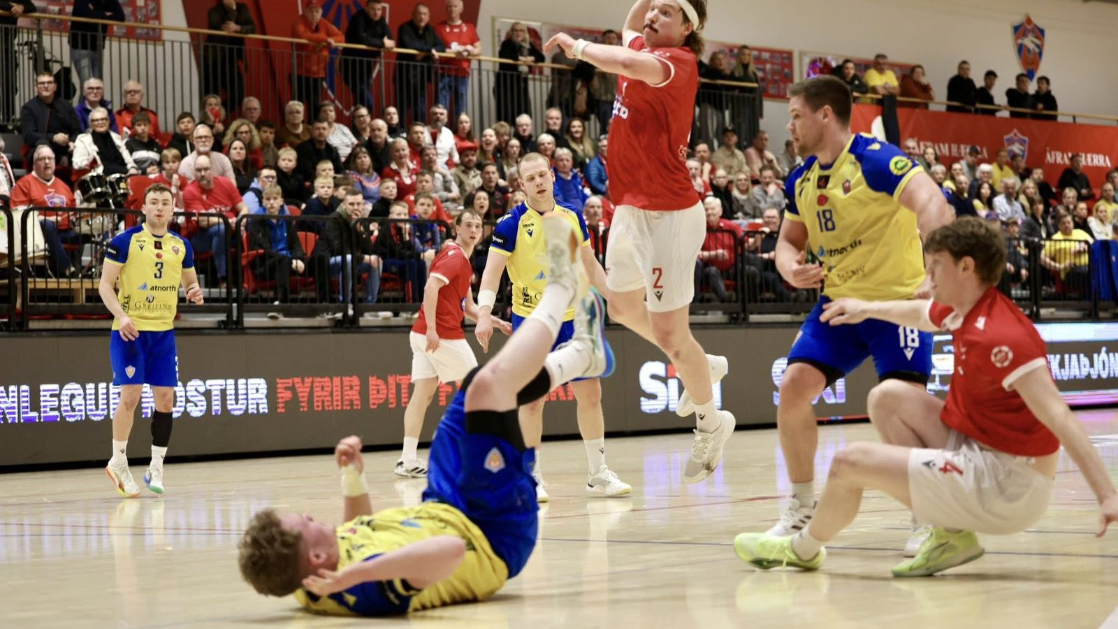 „Það var mikil bar­átta og þeir geta al­veg slegist“