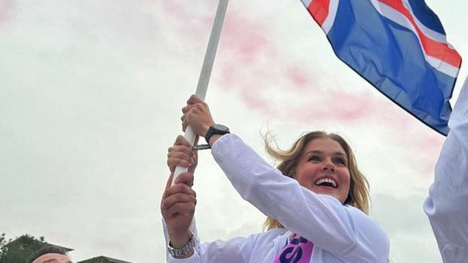 Guð­laug Edda á von á barni