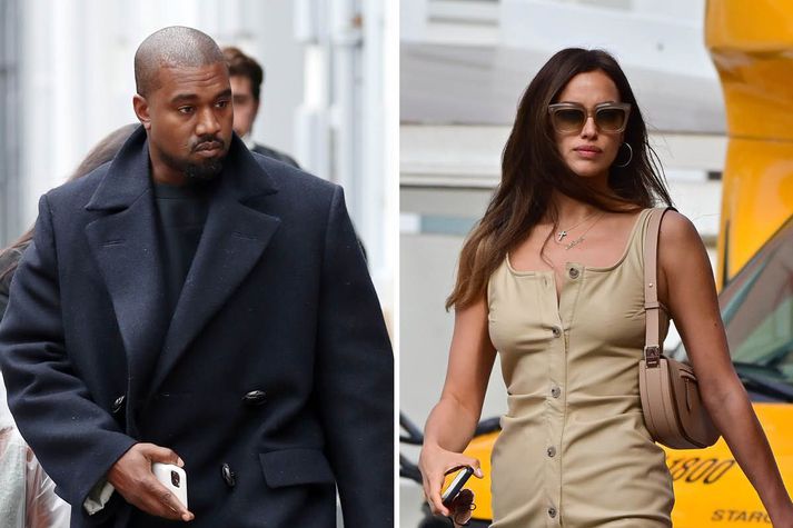 Slúðurmiðlar velta fyrir sér hvort Kanye West og Irina Shayk séu nýtt par.