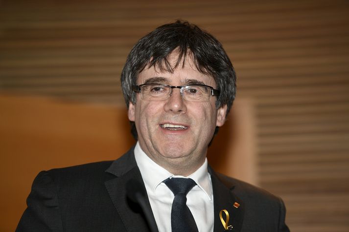 Carles Puigdemont, fyrrverandi forseti héraðsstjórnar Katalóníu.
