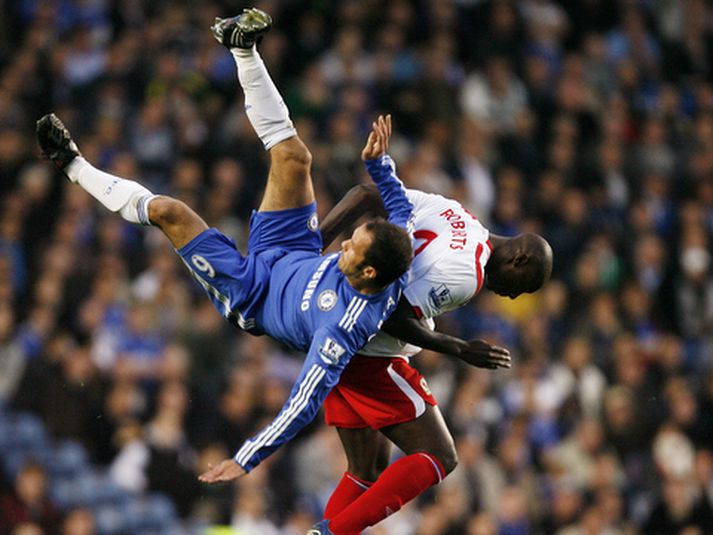Ricardo Carvalho, miðvörður Chelsea, fórnar sér alltaf í leikjum liðsins.