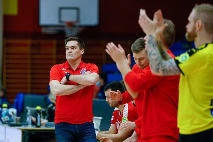 Haukar - Fram Olís deild karla vetur 2021 handbolti HSÍ