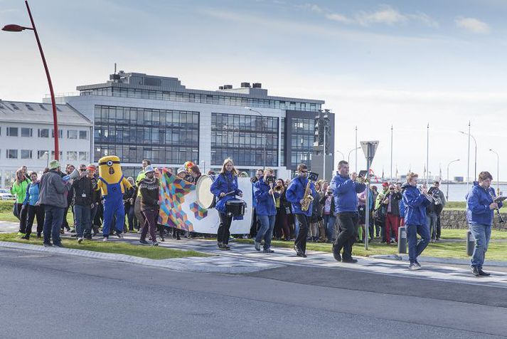 Meðmælagangan er sögð hafa verið farin fyrst og fremst til skemmtunar.