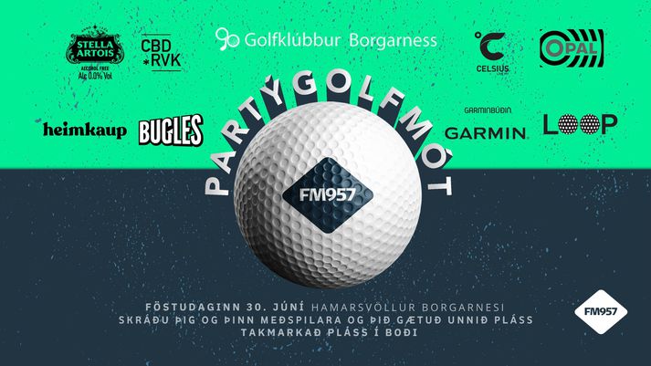Skráning er hafin í golfmót FM957!