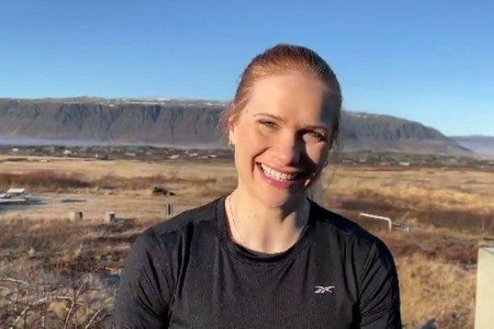 Anníe Mist Þórisdóttir gerir sér grein fyrir því að hún getur ekki borið sig saman við það sem hún var að gera á The Open í fyrra.