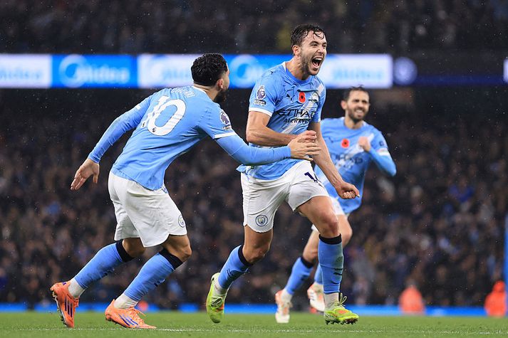 Nico Gonzalez fagnaði marki sínu af innlifun.