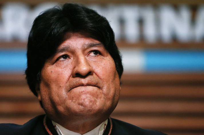 Evo Morales er í útlegð í Argentínu.