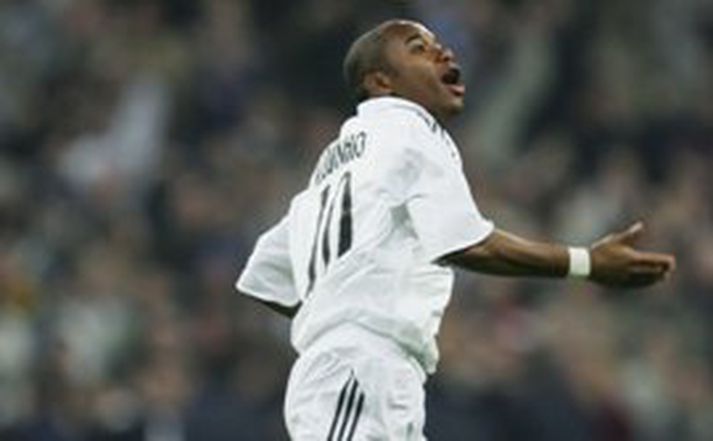 Robinho fagnar marki sínu gegn Zaragoza
