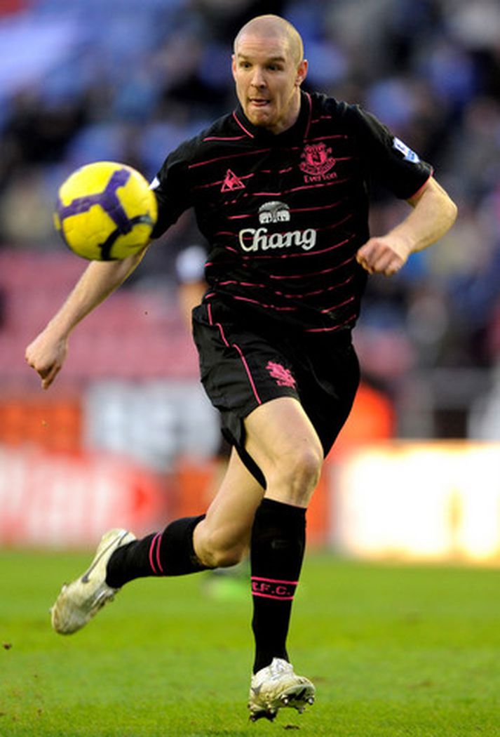 Philippe Senderos í leik með Everton.