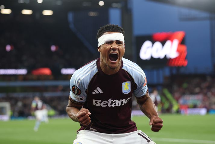 Ollie Watkins skoraði markið sem opnaði flóðgáttirnar. 