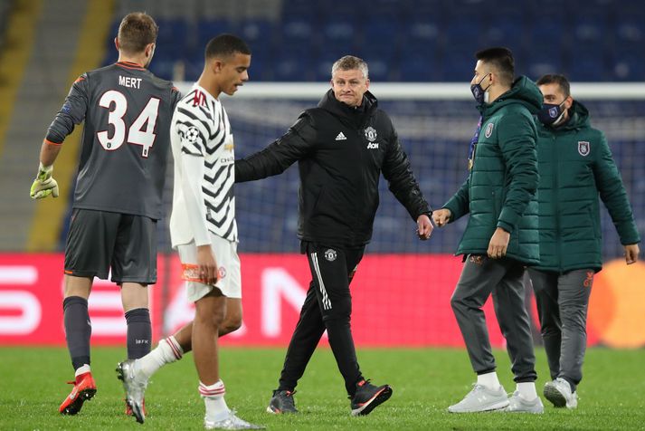 Ole Gunnar Solskjær eftir tapleikinn á móti Istanbul Basaksehir í gær.