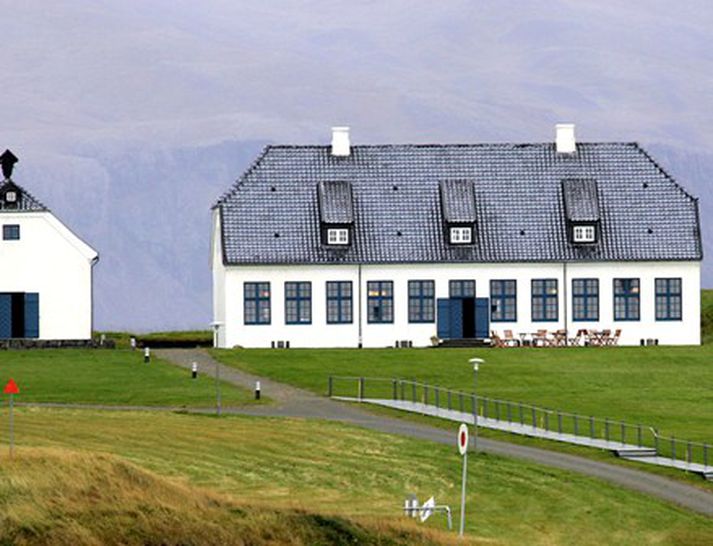 Fjöldi manns heimsótti Viðey í júní.
