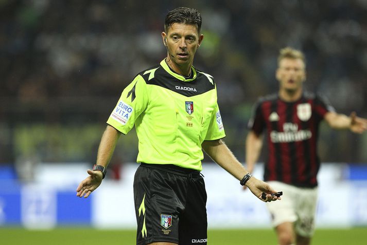 Gianluca Rocchi, dómari frá Ítalíu.