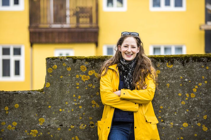 Maríanna Clara Lúthersdóttir leikkona er verkefnastýra Kvennafrídagsins 2018.