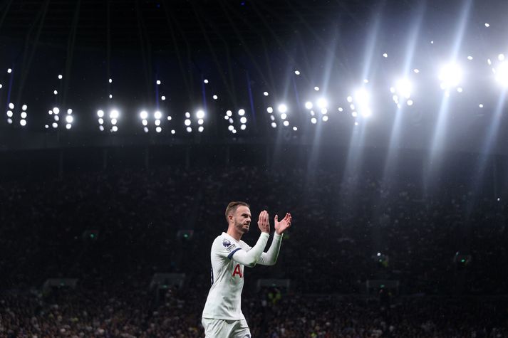 James Maddison er í miklum metum hjá stuðningsmönnum Tottenham.