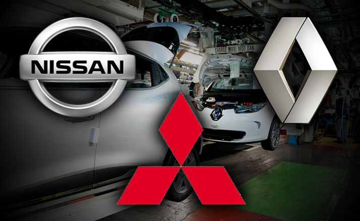 Renault, Nissan og Mitsubishi er nú orðinn risastór bílaframleiðandi og stærri en Volkswagen og Toyota.