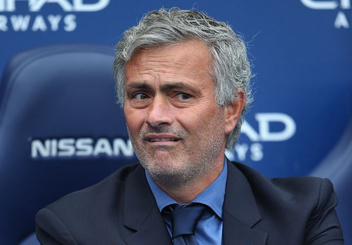 Mourinho er ávallt hress.