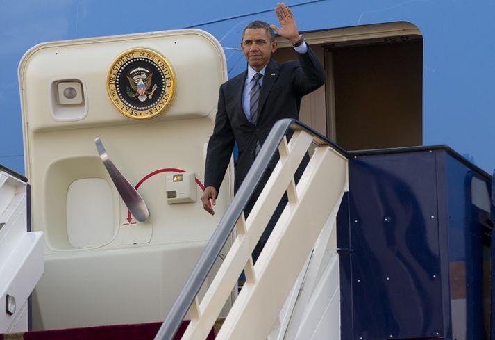 Obama lauk ferðalagi sínu um Evrópu í dag.