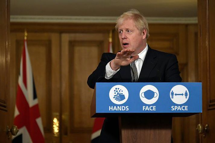 Boris Johnson sagði engan ábyrgan forsætisráðherra geta litið fram hjá þeirri stöðu sem nú væri uppi.