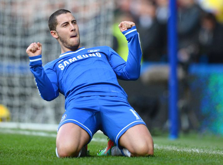 Eden Hazard er að spila frábærlega um þessar mundir.