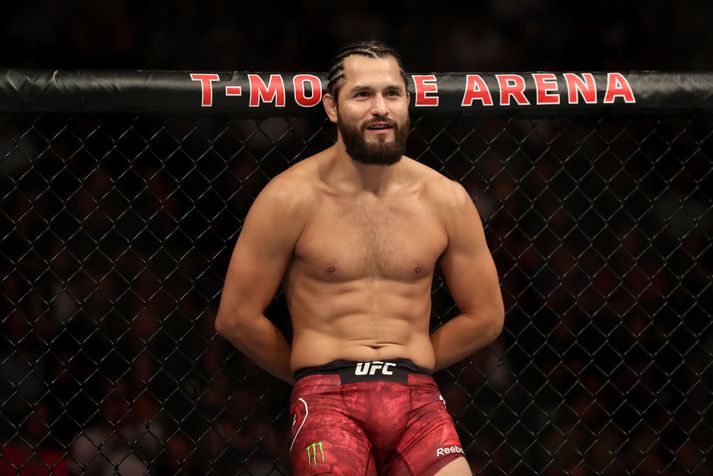 Masvidal skömmu áður en hann rotaði Askren.