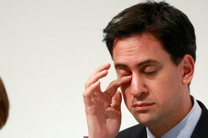 Miliband er ekki að gera góða hluti samkvæmt könnuninni.