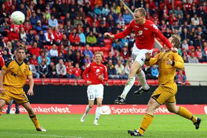 Ármann Smári Björnsson skoraði í leiknum.