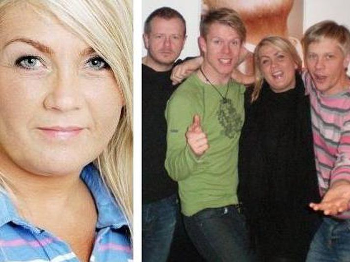Sigga Lund, Gassi, Jónsi og Svali.