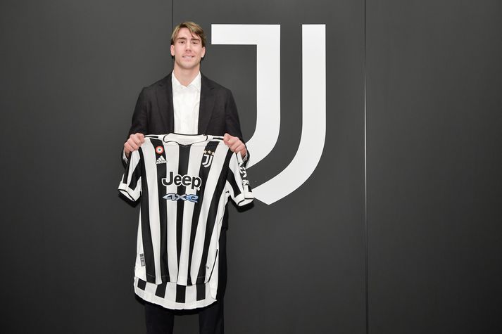 Dušan Vlahović er mættur til Juventus.