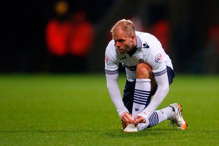 Eiður kom inn á lokamínútunni gegn Sheffield Wednesday.