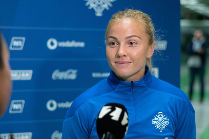 Glódís Perla er algjör lykilmaður í íslenska landsliðinu.