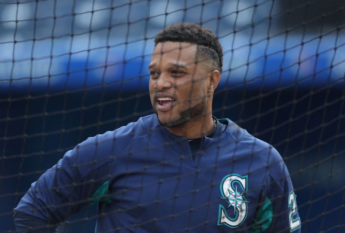 Cano á æfingu hjá Mariners.