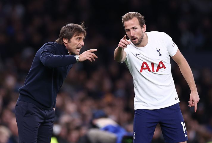 Svo virðist sem Antonio Conte og Harry Kane hafi lokið þátttöku sinni í Evrópu að sinni.