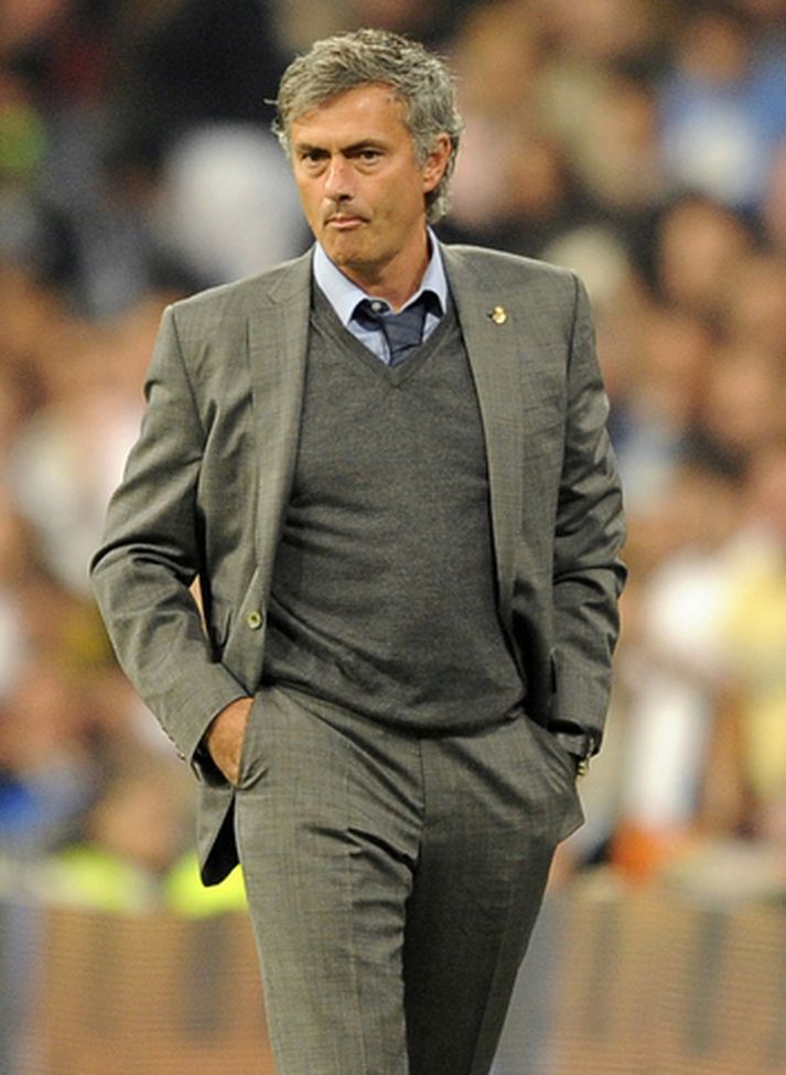 Jose Mourinho, stjóri Real Madrid.