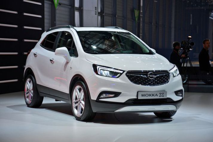 Opel Mokka af árgerðinni 2018 er meðal þeirra bíla sem innkallaðir eru.