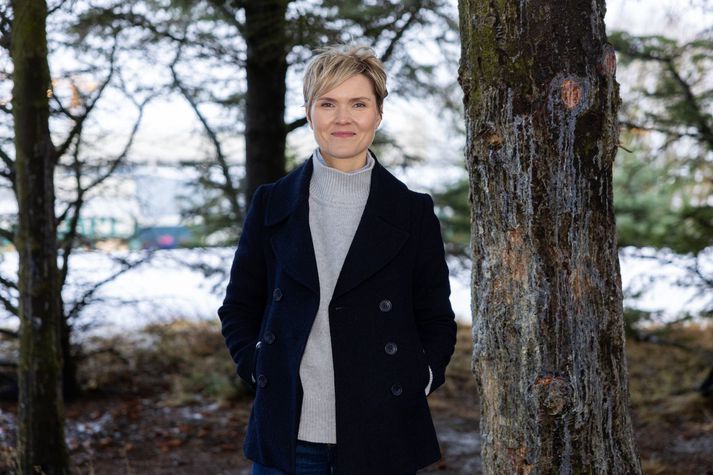 Kristrún Frostadóttir var kjörinn formaður Samfylkingarinnar í október 2022. Hún var ein í framboði en undir hennar forystu hefur fylgi flokksins vaxið hratt.