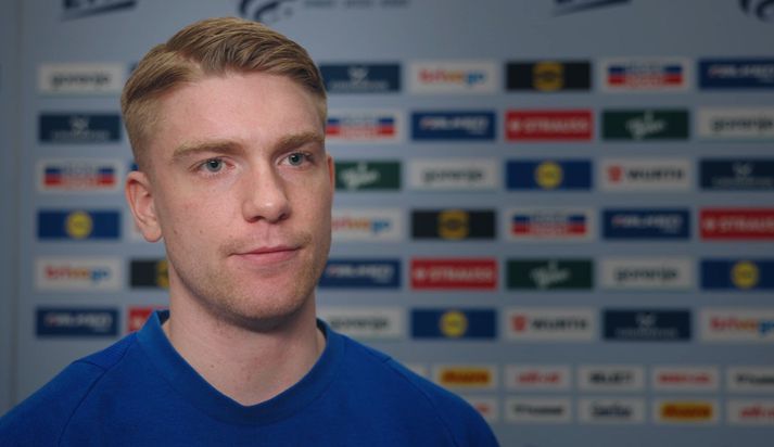 Haukur Þrastarson vill láta ljós sitt skína gegn Póllandi.