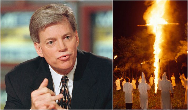 David Duke er fyrrum leiðtogi Ku Klux Klan. Hann segir atburði dagsins marka straumhvörf fyrir landsmenn.