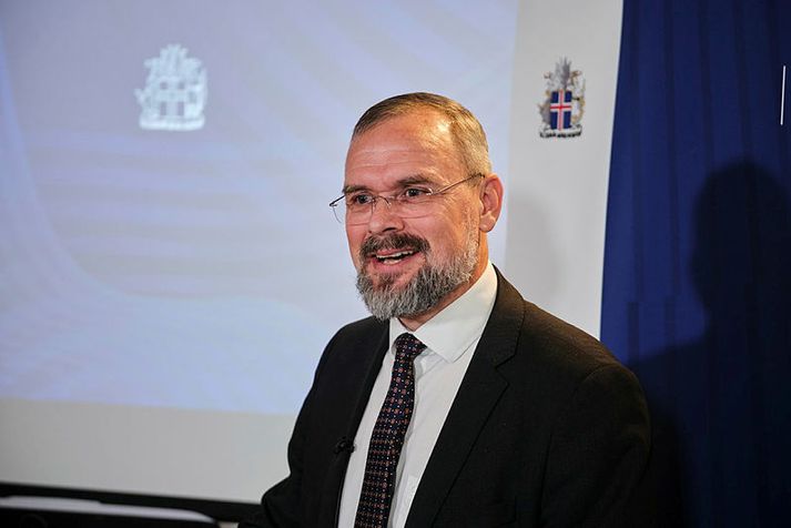 Daði Már Kristófersson fjármálaráðherra hækkaði vörugjöld hressilega milli ára.