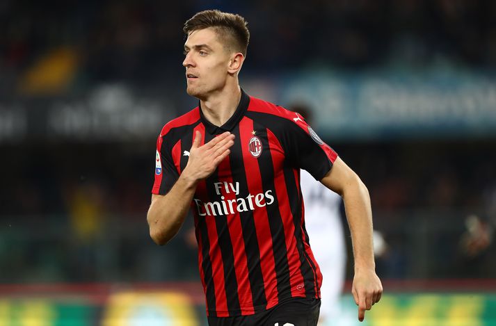 Piatek hefur reynst AC Milan afar vel eftir að hann kom frá Genoa.