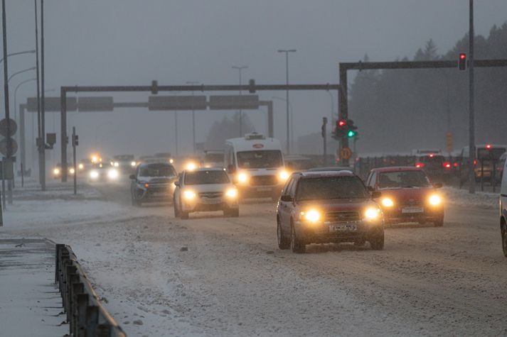 Fólki er bent á að fylgjast vel með verðuspám, hyggi það á ferðalög.