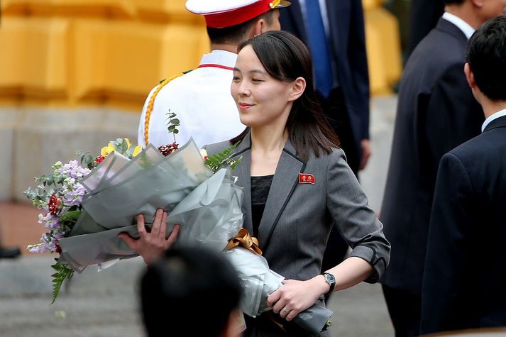 Kim Yo Jong stjórnar samskiptum einræðisríkisins Norður-Kóreu við nágranna þeirra í suðri.