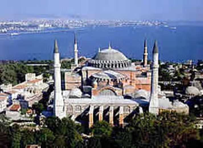 Aya Sofya safnið í Istanbúl.