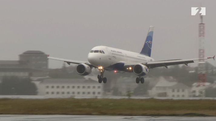 Færeyska flugfélagið Atlantic Airways sinnti áður millilandaflugi með Airbus-þotum um Reykjavíkurflugvöll en því lauk haustið 2018.