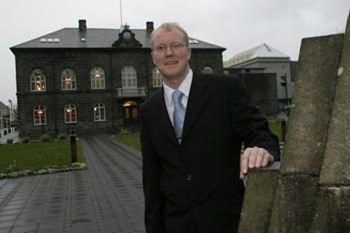Böðvar Jónsson aðstoðarmaður fjármálaráðherra.