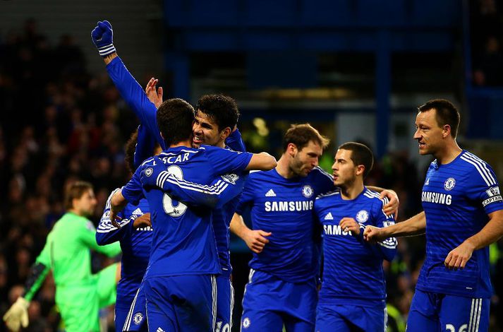 Leikmenn Chelsea í kunnuglegri stöðu