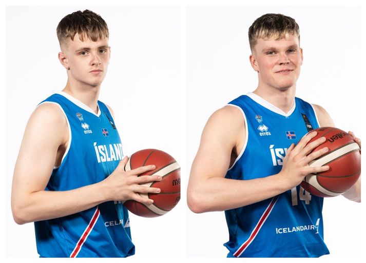 Almar Orri Atlason og Orri Gunnarsson hafa skapað sér nafn með frammistöðunni á Evrópumótinu.